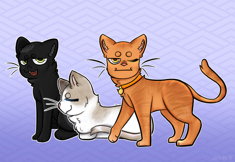 &quot;Kitties&quot; Chibi Commission